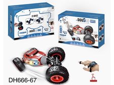 扭变灯光车 遥控玩具 包电（GCC）