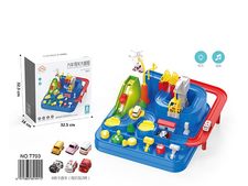 声光二车版闯关大冒险 电动玩具