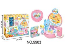 迷你厨房桃心盒（灯光音乐） 过家家玩具