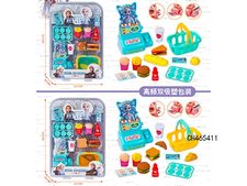 冰雪公主快餐店2色混装 过家家玩具