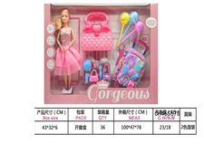 11.5寸实身9关节时尚女孩芭比娃娃