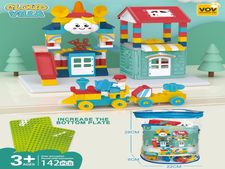 笑脸云朵别墅（142PCS） 益智玩具