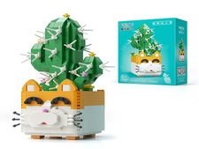 喵咪仙人掌 益智玩具多肉盆栽(753PCS)