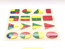 30*8.5CM木制中号几何图型