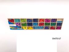 木制小英文字母130PCS