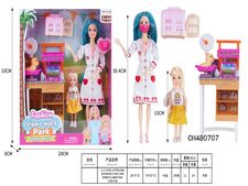 11.5寸实身11关节芭比娃娃医生