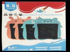 8.5英寸手写小鹿，小熊，兔子，企鹅（彩笔）