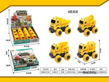 惯性工程车子(12pcs)