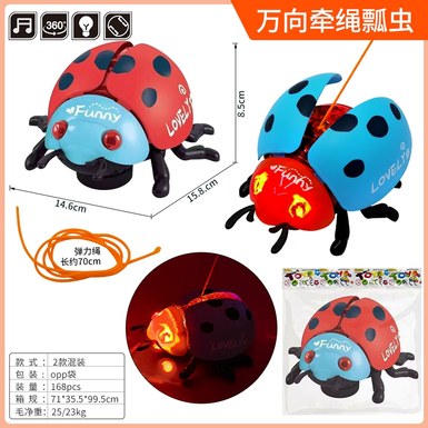 Light, music, electric ladybug