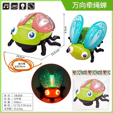 Light, music, electric cicada
