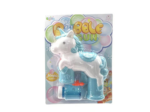 Unicorn electric bubble gun electric toy