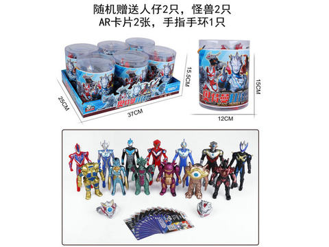 Long-term wins Superman fighting monsters blind barrel toys, 6 barrels in a box