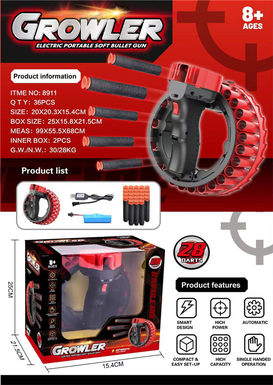Bracelet electric gun toy
