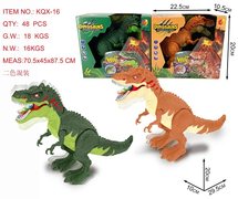 电动恐龙-霸王龙 黄绿2色