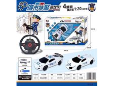 四通灯光警车遥控车