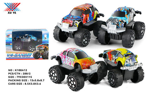 1:43 alloy pullback off-road vehicle (single pack)