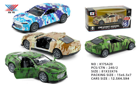 1:32 alloy bumblebee car model opening force (1 pack)