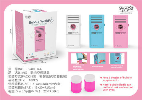 Bubble Air Conditioning Toys Electric Toys