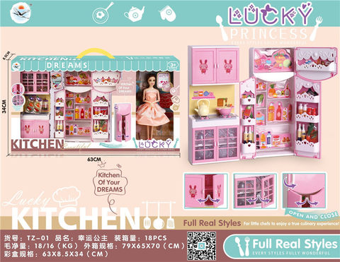 Lucky Princess Home Barbie Toy