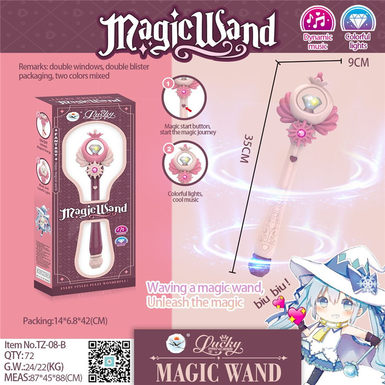 Lucky Princess Magic Stick Flash Stick Toy