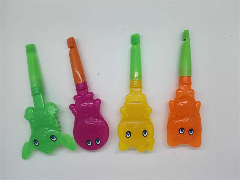 Cartoon comb and whistle filled sugar toys, giveaway toys