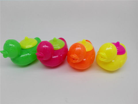 Duck pot filled with sugar toys, giveaways, small toys