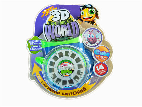 3D circular insect viewer educational toy