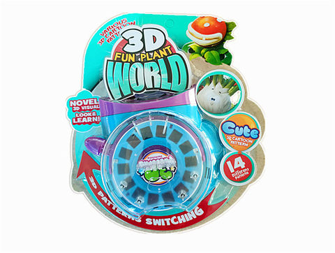 3D circular plant viewer educational toy