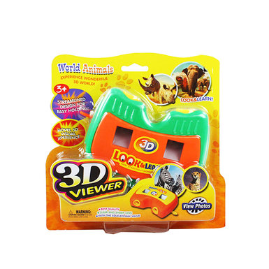 3D carousel box animal viewing machine