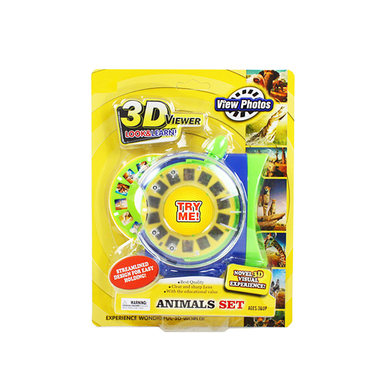 3D two-disc animal viewing machine