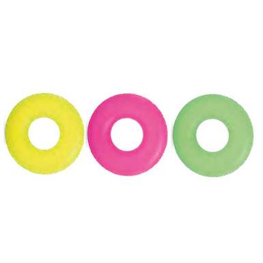 INTEX fluorescent swimming ring inflatable adult swimming ring