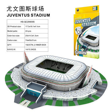 3D jigsaw puzzle 24 pcs educational toys at Juventus Stadium