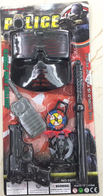 Large police cover + mask