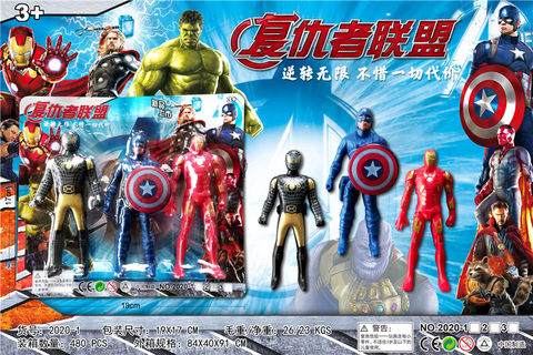Three of the Avengers