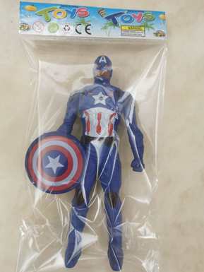 Avengers (Captain America with Lights) 1 person opp bag