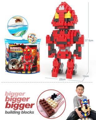 Transformers-Stinger big particle building block educational toy (240PCS)