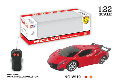 1:22 Two-pass poison remote control car toy