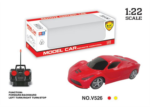 1:22 Four-way hot hair remote control car toy