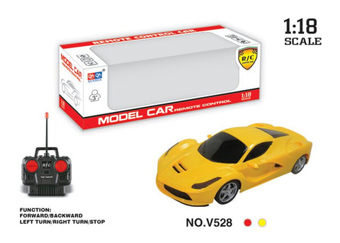 1:18 Four-way hot hair remote control car toy
