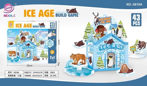 DIY Glacier Dream Villa Educational Toys