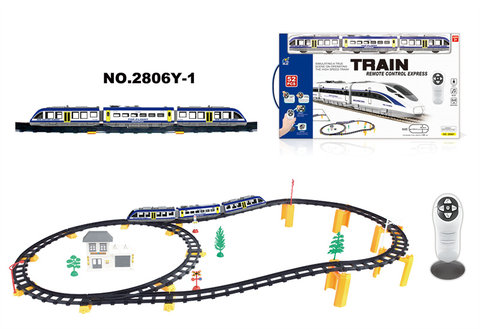 Infrared bidirectional remote control metro rail train waiting building (52PCS, with sound and light)