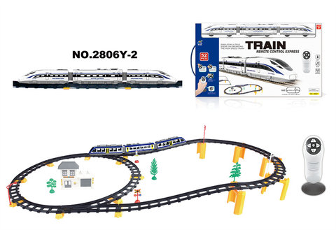 Infrared bidirectional remote control metro rail train waiting building (52PCS, with sound and light)