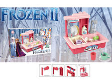 冰雪主题电动洗碗机（粉色）