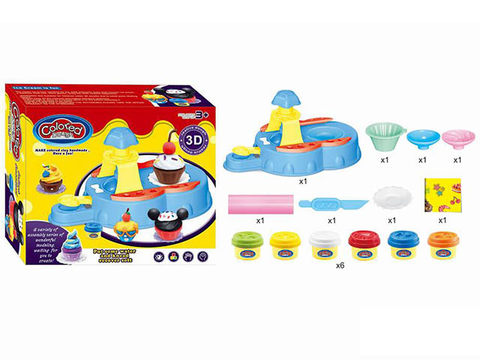 Cake machine color clay set
