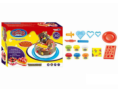 Cake clay set