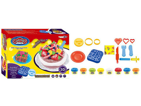 Cake clay set