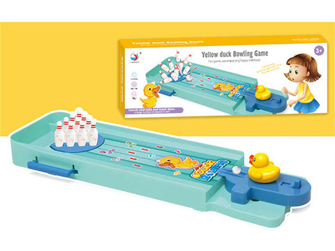 Duckling bowling game