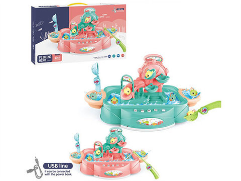 Ferris wheel electric fishing