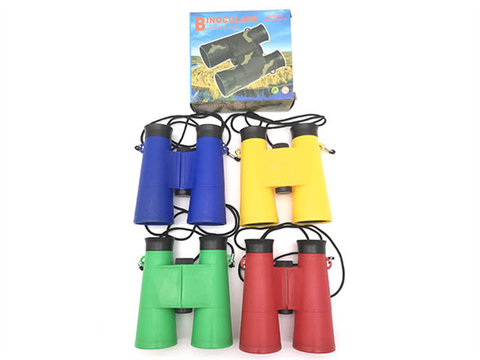 6*35 color boxed small solid color telescope