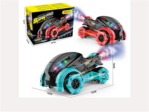 Spray stunt motorcycle